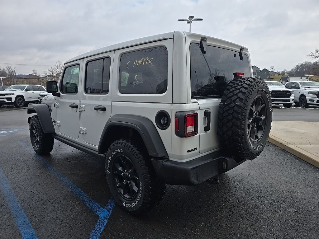 2022 Jeep Wrangler Unlimited Willys