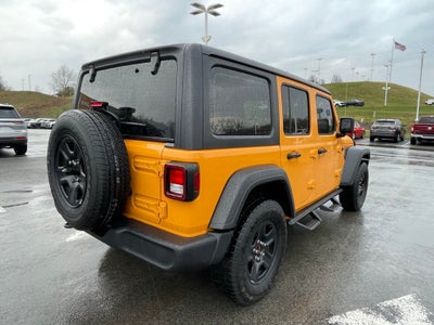 2018 Jeep Wrangler Unlimited Sport