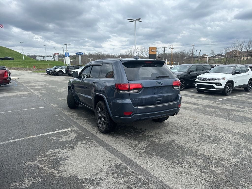 2021 Jeep Grand Cherokee 80th Anniversary Edition
