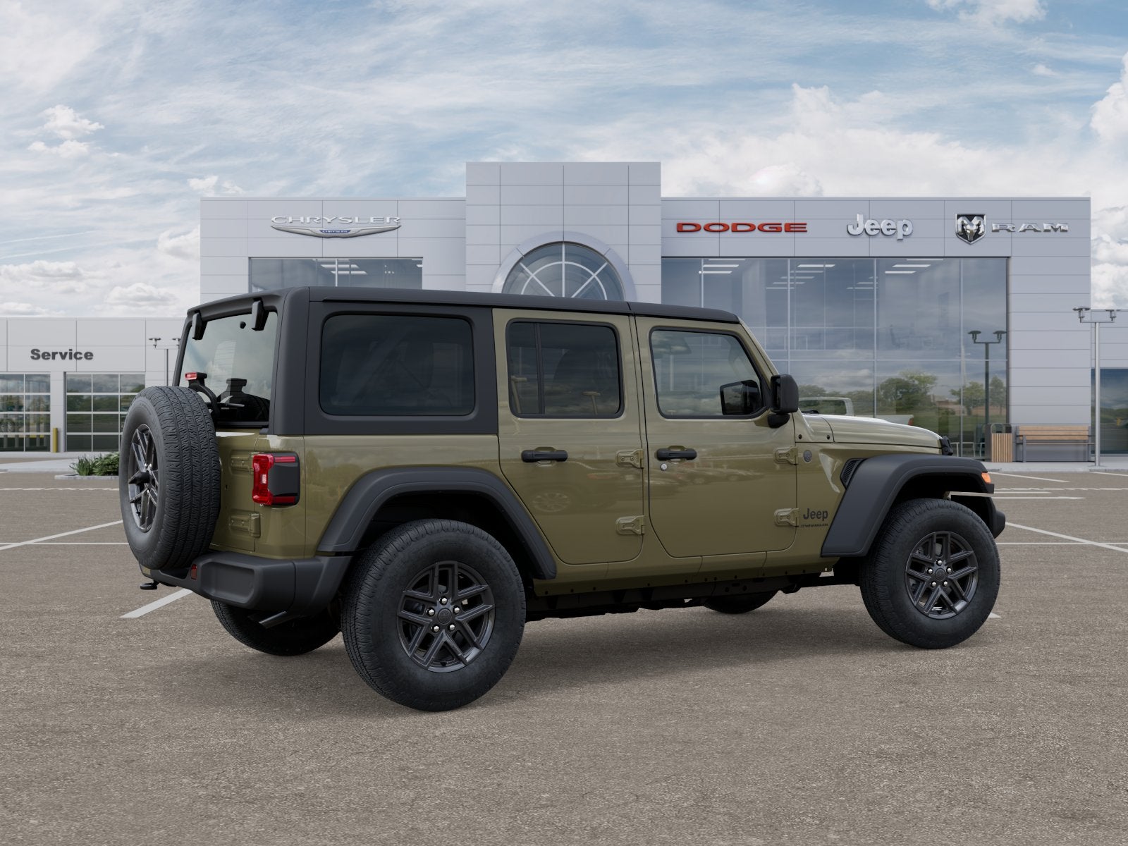 2025 Jeep Wrangler WRANGLER 4-DOOR SPORT S