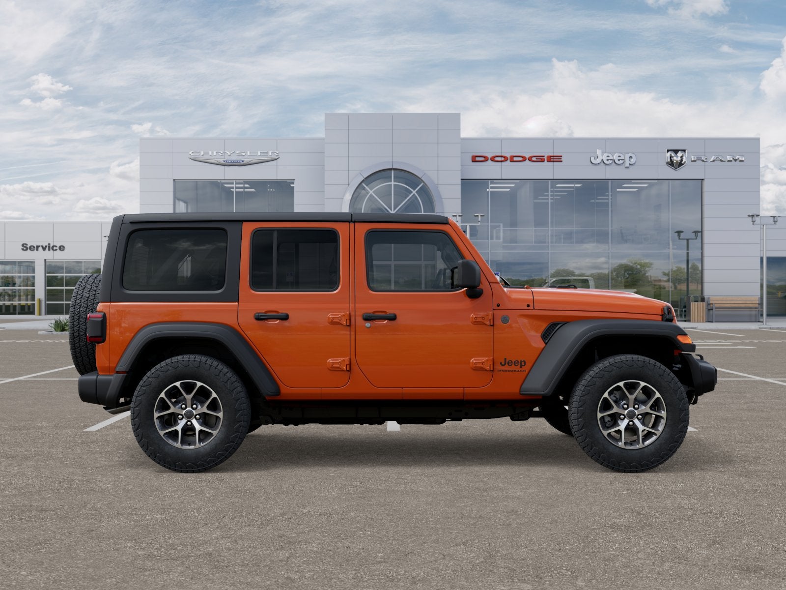 2025 Jeep Wrangler WRANGLER 4-DOOR SPORT S