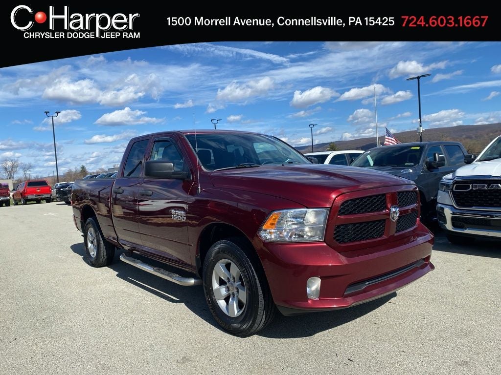 2017 RAM 1500 Express Quad Cab 4x4 6'4' Box