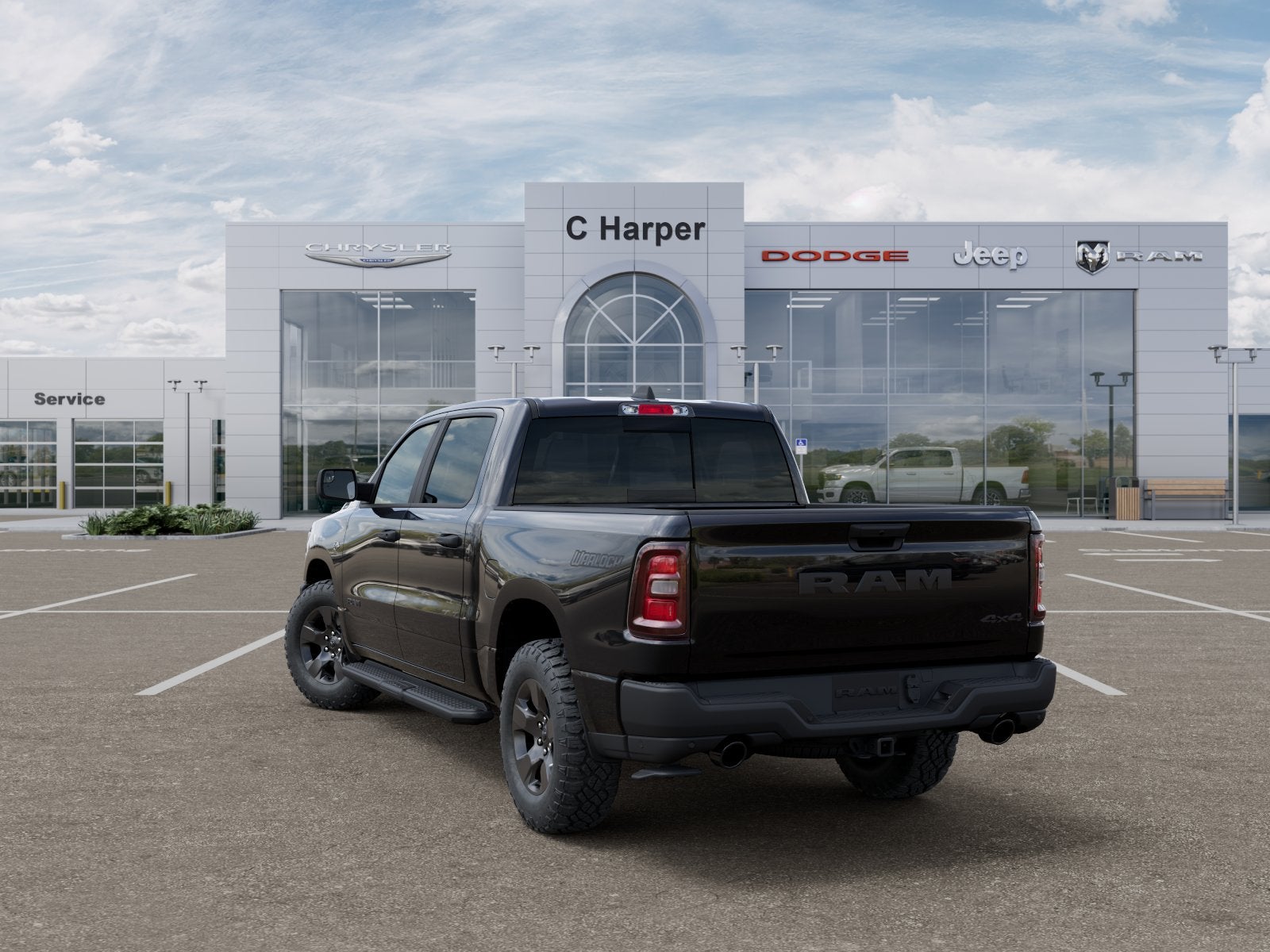 2026 RAM 1500 RAM 1500 WARLOCK CREW CAB 4X4 5'7' BOX