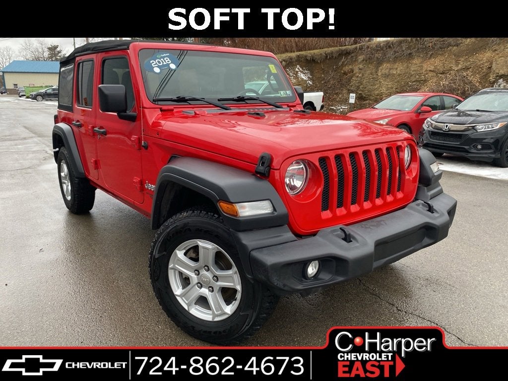 2018 Jeep Wrangler Unlimited Sport S 4x4