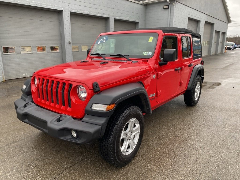 2018 Jeep Wrangler Unlimited Sport S 4x4