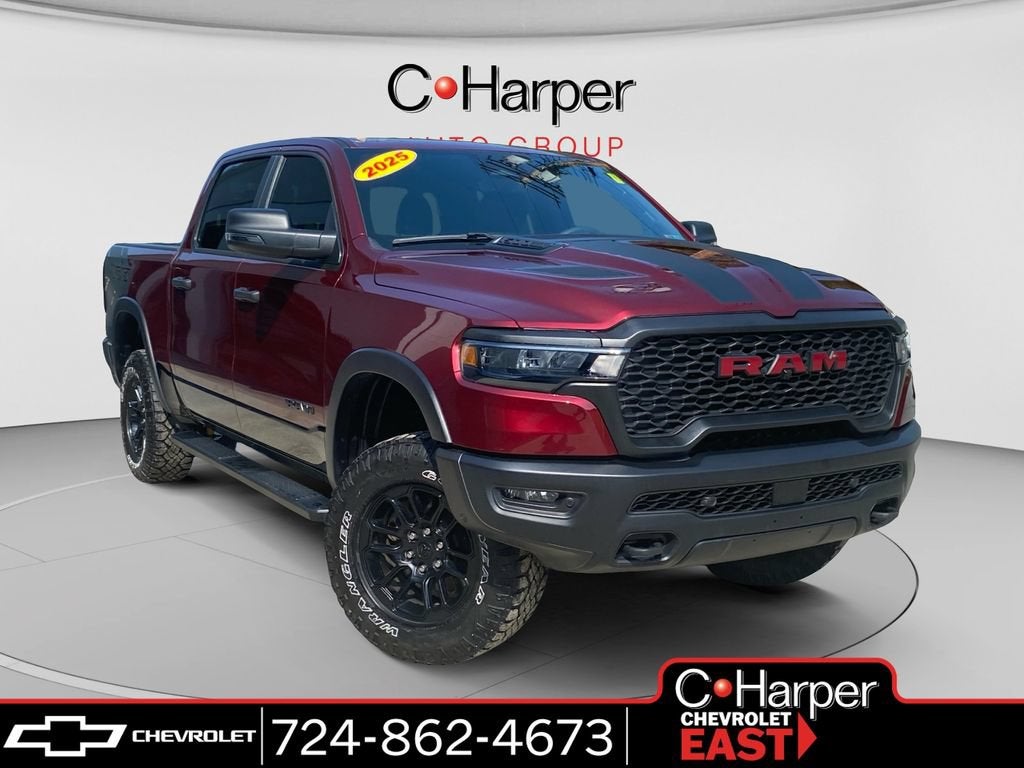 2025 RAM 1500 Rebel Crew Cab 4x4 5'7" Box