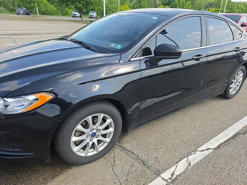 Certified 2017 Ford Fusion S with VIN 3FA6P0G79HR161604 for sale in Belle Vernon, PA