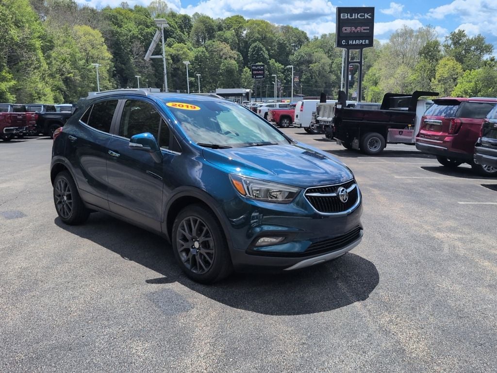 Certified 2019 Buick Encore Sport Touring with VIN KL4CJ1SBXKB813667 for sale in Belle Vernon, PA