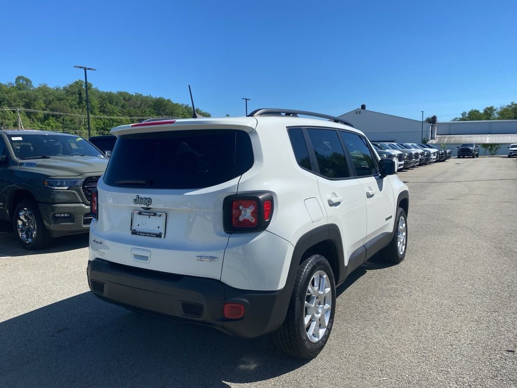 Certified 2021 Jeep Renegade Latitude with VIN ZACNJDBB7MPM59371 for sale in Belle Vernon, PA