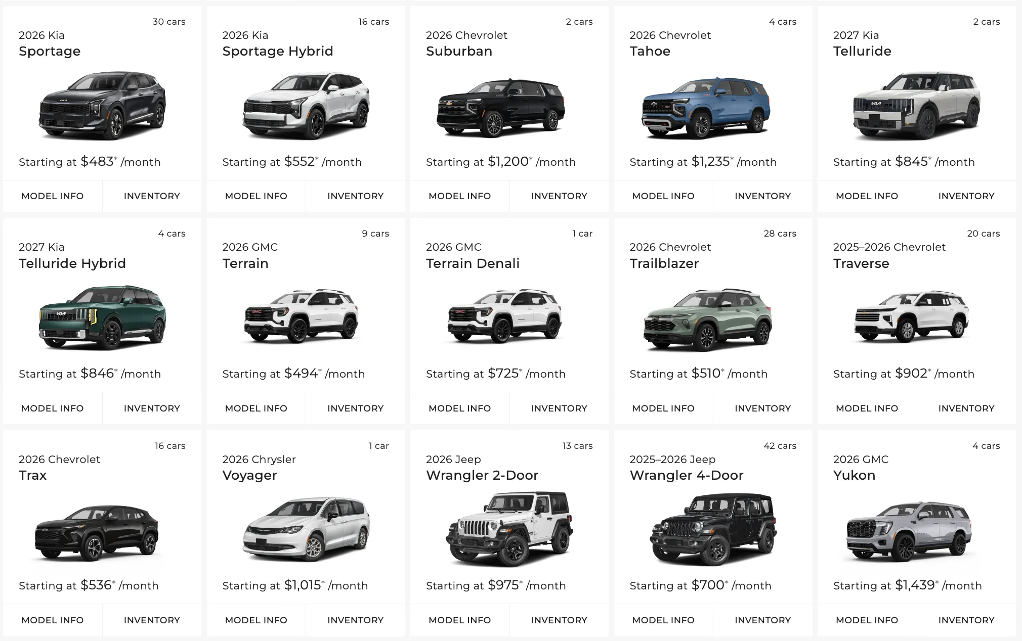 Shop cars online; C. Harper Express Store, buy a car from home